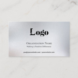 Cartão De Visita Minimal Fundraising Business Card
