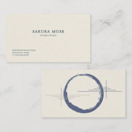 Cartão De Visita Minimal Japanese Business Card 