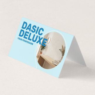 Cartão de Visita Minimalista com Logotipo e código