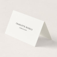Minimalista Elegante Clássico Profissional Creme