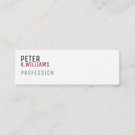 cartão de visita minimalista para qualquer profiss