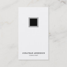 Minimalista Preto e Branco Simples Vertical