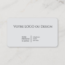 Minimaliste simple juridiqu avocat carte de visite