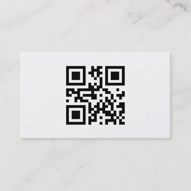 Cartão De Visita Minimalistic business card, platinum (Frente)