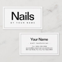 Mínimo de Simples Técnico Nail Salon