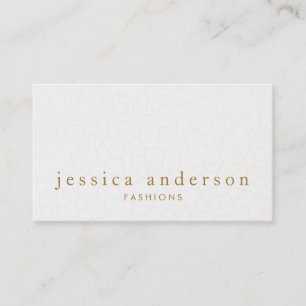 Cartão De Visita Mínimo delicioso e elegante