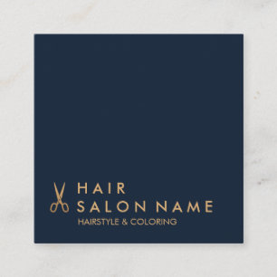 Cartão de visita mínimo do quadrado do