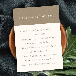 Cartão De Visita Mínimo Elegante de Kraft Suave Sem Cuidado com Joi