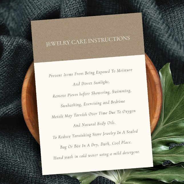 Cartão De Visita Mínimo Elegante de Kraft Suave Sem Cuidado com Joi (Criador carregado)