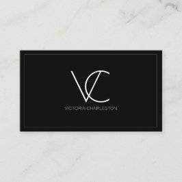 Cartão De Visita Mínimo Moderno