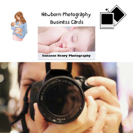 Cartão De Visita Mínimo Moderno Bebê de Fotografia Branca
