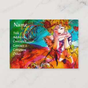 Cartão De Visita MIRANDOLINA / Artes performáticas, Designer de fan