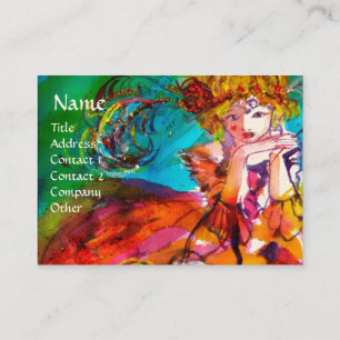 Cartão De Visita MIRANDOLINA/forma, teatro, estilista