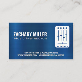 Cartão De Visita Misturador girável