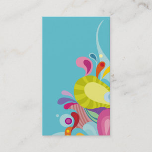 Cartão De Visita miúdo bonito e engraçado moderno do modelo de