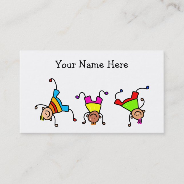 Cartão De Visita Miúdos Funky (Frente)