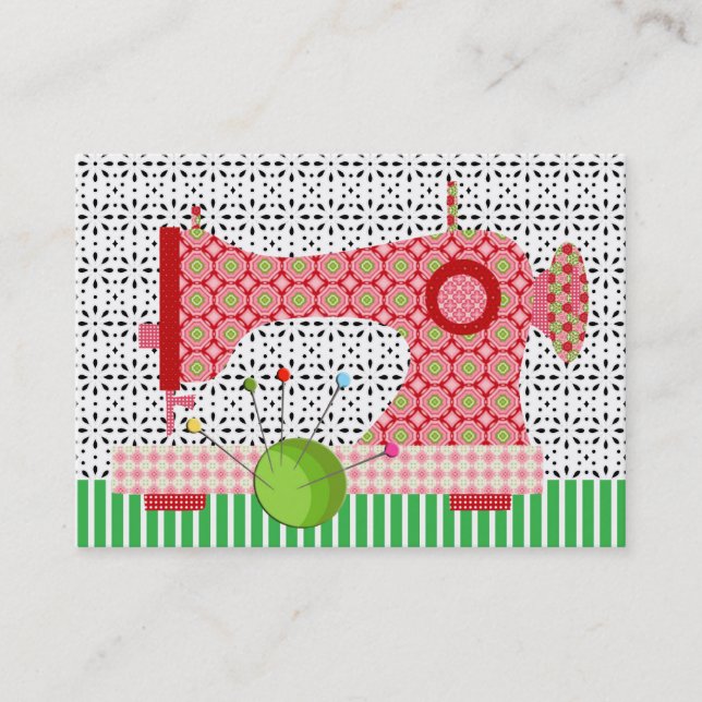 Cartão De Visita Moda/Cartão Seamstress - SRF (Frente)