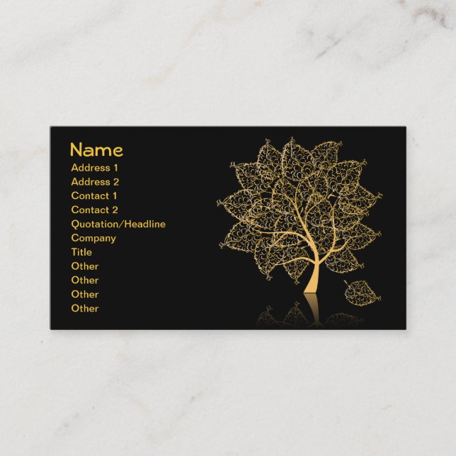 Cartão De Visita Moda Floral Retro Legal Bonita, Cuta (Frente)