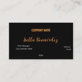 CARTÃO DE VISITA MODELO BÁSICO