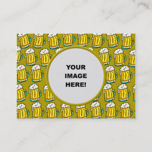 Cartão De Visita Modelo, beira da cerveja