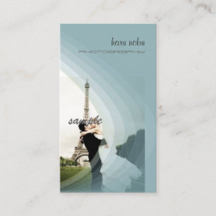 Cartão De Visita Modelo de foto, adicione seu