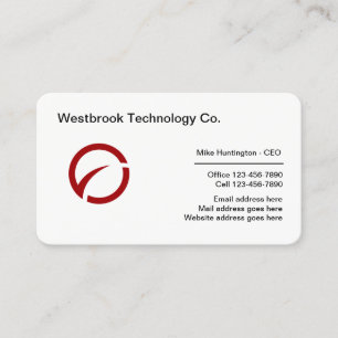 Cartão De Visita Modelo de logotipo de tecnologia legal