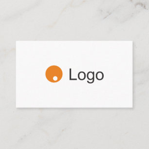 Cartão De Visita Modelo de moderno branco limpo