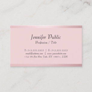 Cartão De Visita Modelo de Script Personalizado, CALCULADO, Dourado