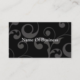 Cartão De Visita Modelo Elegante