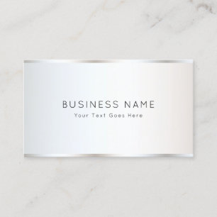 Cartão De Visita Modelo elegante e elegante personalizado melhor