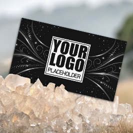 Cartão De Visita Modelo Extravagante de luxo de prata extravagante