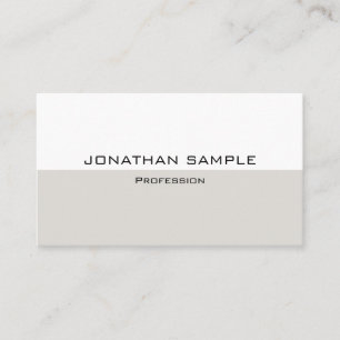 Cartão De Visita Modelo personalizado Tendy Modern Elegante