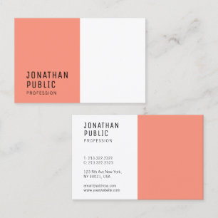 Cartão De Visita Modelo profissional elegante moderno