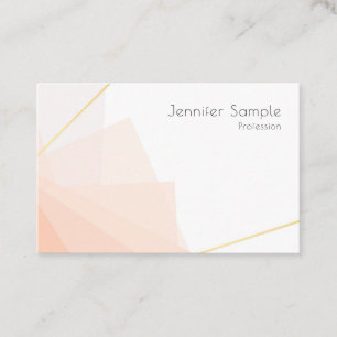 Cartão De Visita Modelo profissional minimalista moderno