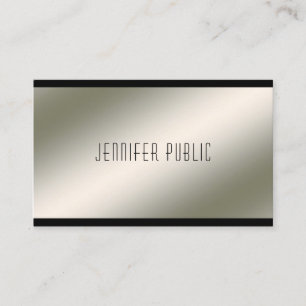 Cartão De Visita Modelo profissional moderno e luxuoso