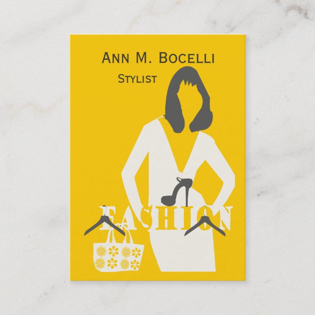 Cartão De Visita Modelo Sewing do profissional do desenhador de (Frente)