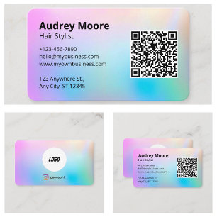 Cartão De Visita Modelos Stylist para o cabelo