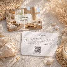  Modern Beach House Rental Property QR Code