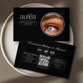 Cartão De Visita Modern Beauty Cosmetic Salon Business Card