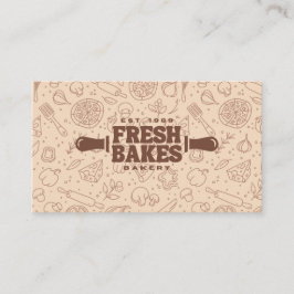 Cartão De Visita Modern Best Pizza In Town Professional