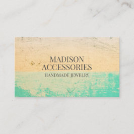 Cartão De Visita Modern Boho Chic Custom Jewelry Designer