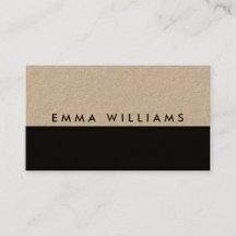 Modern Kraft minimalista