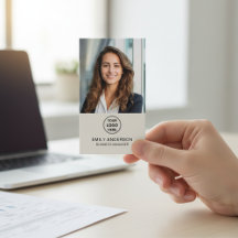 Modern Logo Photo QR Social Media Professional