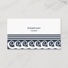 Cartão De Visita Modern Meander