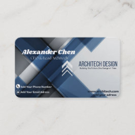 Cartão De Visita Modern Professional Business Card