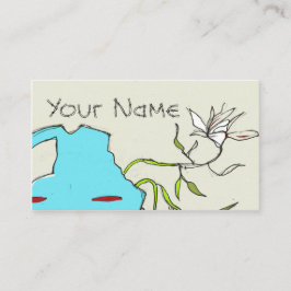 Cartão de visita Modern UNIQUE de Ginette