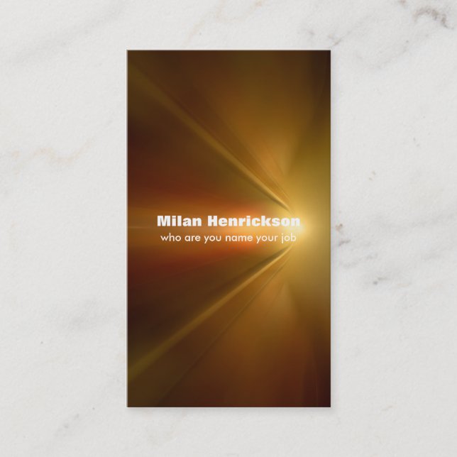 cartão de visita moderna (Frente)