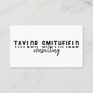 cartão de visita moderna