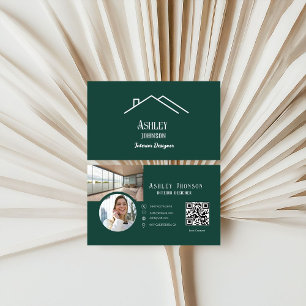 Cartão De Visita Moderna Calliografia House Décor Interior Designer