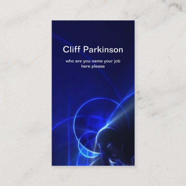 cartão de visita moderno (Frente)